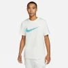Nike T-Shirt NSW Repeat Sportswear - Summit White/Baltic Blue