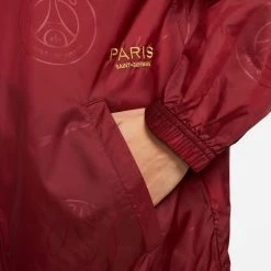 Nike Paris Saint Germain Tracksuit NSW Sport Essential Lined Woven - Team Red/Gold Suede -football fbe0c33b1a81