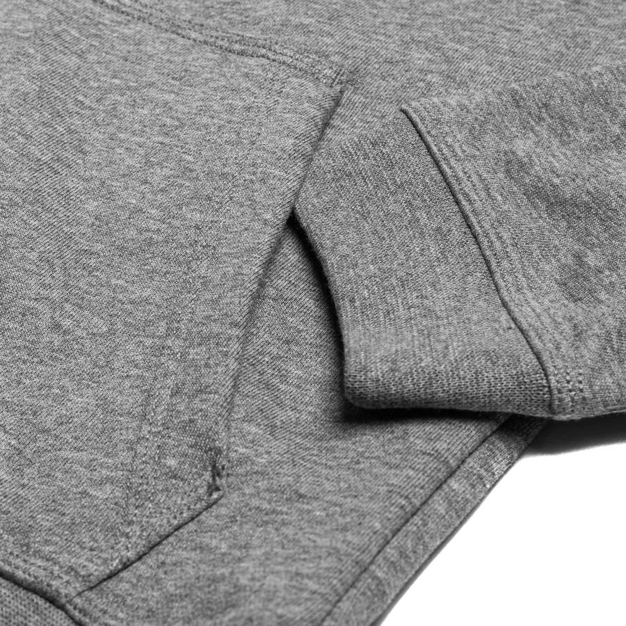 Nike Hoodie NSW Club FT FZ - Grey/White Kids 3 Nike Hoodie NSW Club FT FZ - Grey/White Kids - Image 3