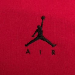 Nike Hoodie Fleece Jordan Jumpman Air - Gym Red/Black -football fec3eaa4952a