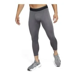 Nike Pro Tights 3/4 - Iron Grey/Black